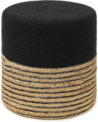 REDEARTH · Cylindrical Pouf Ottoman by REDEARTH