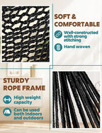 Chihee Hammock Chair Super Large Soft-Spun Cotton Rope Weaving Hanging Chair - Image 3
