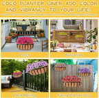 Riare 2 Pack 24 Inch Trough Coco Coir Liners - Image 7