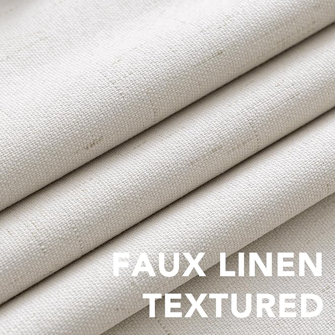 H.VERSAILTEX Ivory Blackout Curtains - Image 4