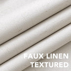 H.VERSAILTEX Blackout Curtains, Durable Thick Textured Look 100% Blackout Patio - Image 4