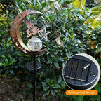 Solar Lights Garden Decorations Outdoor-Moon Fairy Lights - Image 4