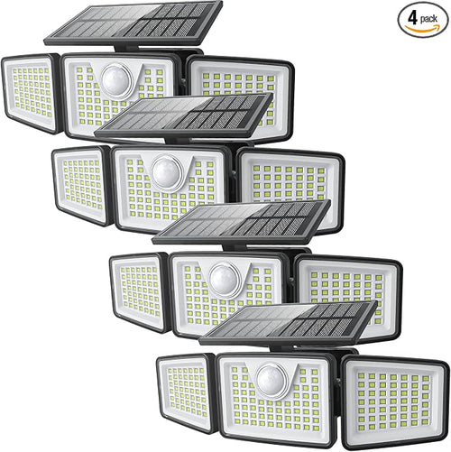 2500LM Solar Lights Outdoor by ChargebySunLightUpHome