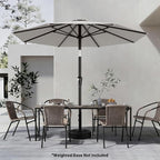 AreShark 9 FT Patio Umbrella for Outdoor, Outdoor Table Umbrella - Image 6