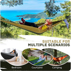 Camping Hammock Lightweight, Portable Hammocks Parachute Hammock - Image 7