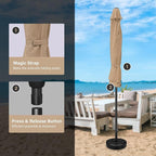 Simple Deluxe 9' Patio Umbrella Outdoor Table Market Yard Umbrella - Image 5