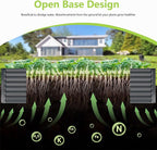 8x2x2FT Galvanized Raised Garden Bed, Galvanized Planter Boxes Outdoor - Image 2