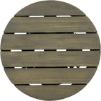 Christopher Knight Home Taki Acacia Wood Patio Coffee Table, Round Table - Image 9