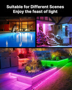 100FT Outdoor LED Strip Lights Waterproof IP65 Led Strip Lights - Image 5