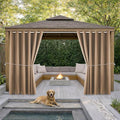 DIVA EN CAMINO DEC Outdoor Patio Curtain Waterproof Darkening Thermal Insulated by DivaenCamino