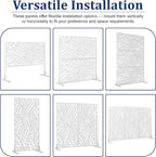 Outdoor Privacy Screen, Freestanding Privacy Fence Panels - Image 5