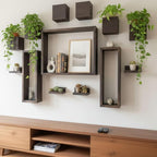 LaLaGreen Wall Planters for Indoor Plants Small Wall-Mounted Vertical Plant - Image 7