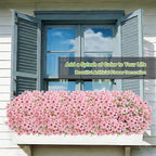 Artificial Flowers for Outdoor Indoor, Silk Flowers No Fade Fake Plastic - Image 6