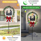 Solar Powered Nativity Scene, Hokfirm Christmas Yard Stakes Outdoor Christmas - Image 3