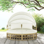 Tangkula Outdoor Patio Round Daybed - Image 9