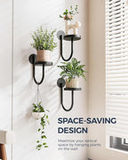 Bamworld Hanging Planters for Indoor Plants Wall Plant Holder Plant Hanger - Image 2