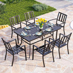 PHI VILLA 7 Piece Outdoor Dining Set - Image 2