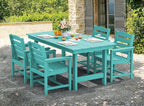 SERWALL 6-Person Outdoor Dining Table - Image 5
