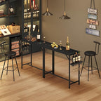 Bar Table, 35.4-Inch Counter Height Pub Table - Image 4