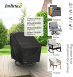 JinHrtoyi Outdoor Chair Covers 2 Pack, 27Wx32Dx36H inches Patio Chair Cover - Image 3