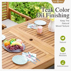 Sophia & William Patio Outdoor Table and Chairs Set, Patio Dining Sets - Image 9