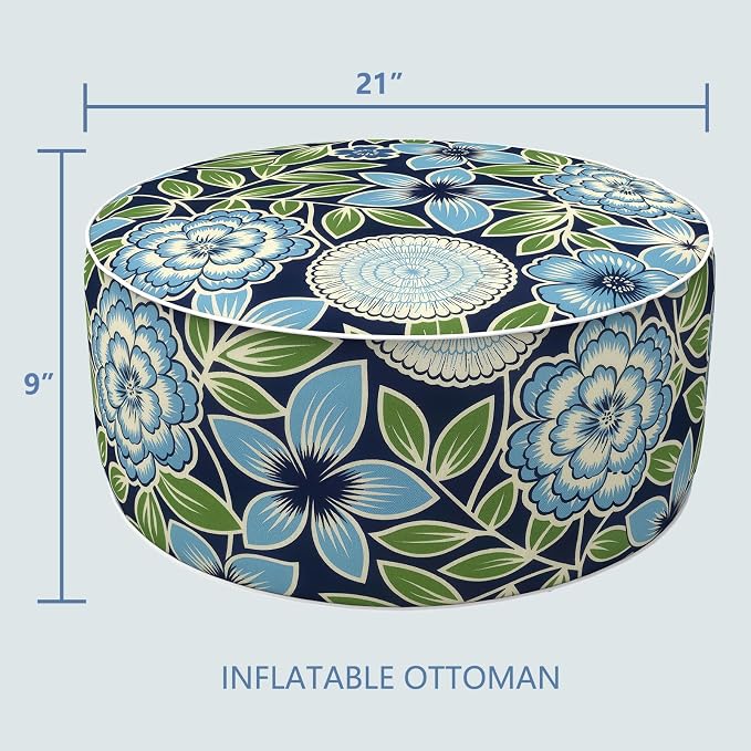 LVTXIII Inflatable Stool Ottoman Footrest - Image 3