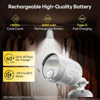 Rechargeable Battery Operated Motion Sensor Light, 4000mAh Battery Powered - Image 5