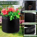 3 Pack 20 Gallon 360° Visibility Potato Grow Bags - Image 4