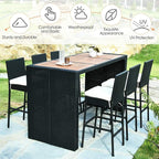 Tangkula 7 PCS Outdoor Wicker Furniture - Image 5