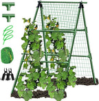 A-Frame Metal Garden Trellis Set by JK-GMTE