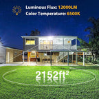 Onforu 120W Flood Lights Outdoor, 12000lm White LED Work Light - Image 3