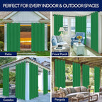 PureFit Outdoor Curtains for Patio Waterproof Weatherproof, UV Resistant - Image 5