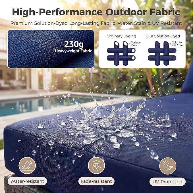 NICESOUL 13 Pcs Outdoor Furniture - Image 8