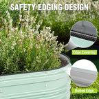 WORKPRO 4x2x1ft Galvanized Raised Garden Bed Set, Rust & Corrosion Protection - Image 5