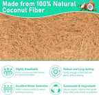 Riare 4 Pack 36 Inch Rectangle Coconut Liners - Image 3