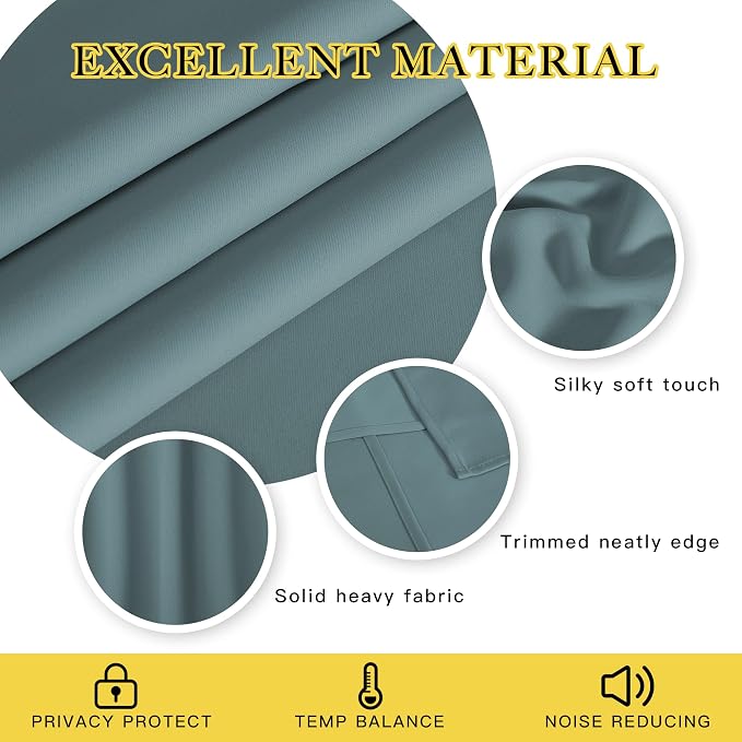 NICETOWN Sliding Glass Door Curtain - Image 4