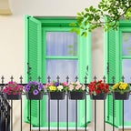 MADHOLLY Railing Planter with Drainage Holes - Image 5