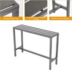 Outdoor Patio Bar Set, Bar Height Patio Dining Set, Weather-Resistant Bistro - Image 3