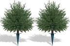 Artificial Norfolk Topiary Cedar Trees by FEELTHENEWWORLD