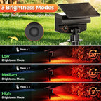 Solar Lights Outdoor Color Changing, 85 LEDs 9 Lighting Modes RGB Solar Outdoor - Image 3