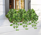 Hollyone Artificial Pothos Hanging Plants 25" Fake Ivy Vine Faux Ivy Pothos - Image 5