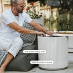 Veradek Outdoor Cooler Side Table - 2 in 1 - Designed - Image 5