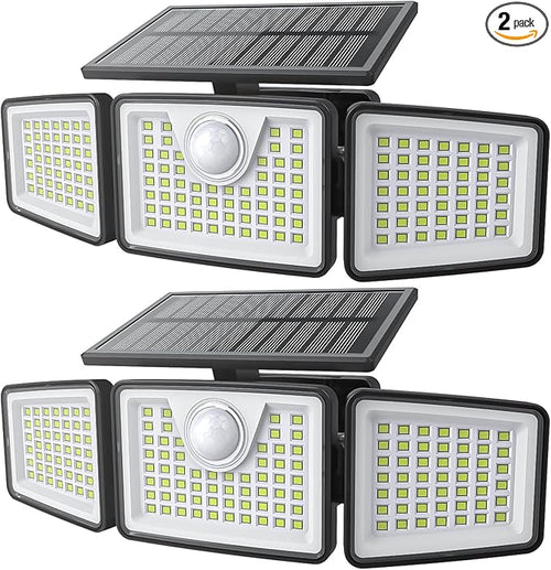 2500LM Solar Lights Outdoor by ChargebySunLightUpHome