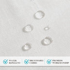 RYB HOME Outdoor Sheer Linen Curtains - Image 5