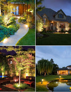 ZYAN Solar Landscape Spotlights, Separate Monocrystalline Panels & USB-C - Image 10