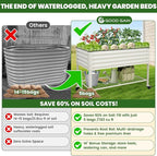 Elevated Raised Garden Bed 2' x 4' - Image 9