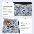 Inflatable Ottoman Stool D31 xH14 - Image 5