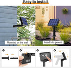 2-Pack Solar String Lights Outdoor, 160LED 66FT Solar Fairy Lights Waterproof 8 - Image 6