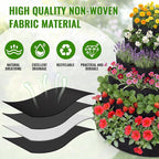 6 Tiered Strawberry Planter for Outdoor Plants, 47 Inch Heavy Duty Strawberry - Image 3