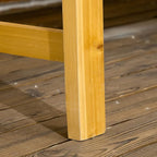 Outsunny Wooden Patio Bench, Outdoor Garden Bench - Image 9